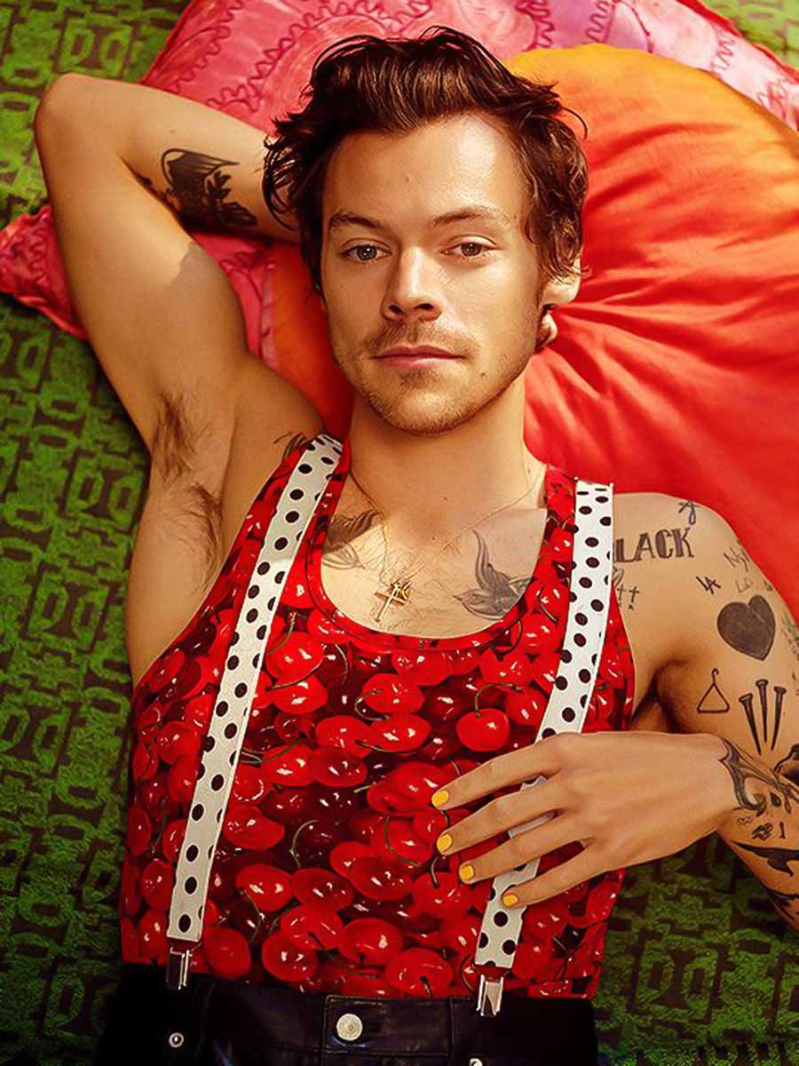 Harry Styles Shirtless Gallery - Sin Camisa - armpit